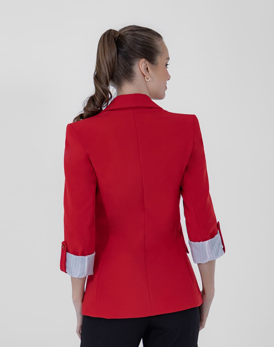 SHYLA| Sleek Cuffed Sleeve Blazer
