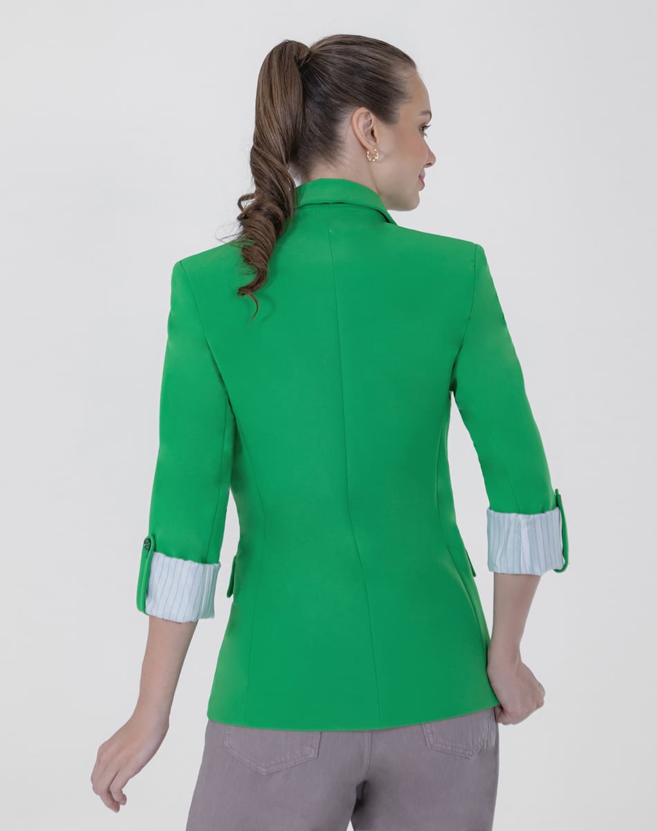 SHYLA| Sleek Cuffed Sleeve Blazer