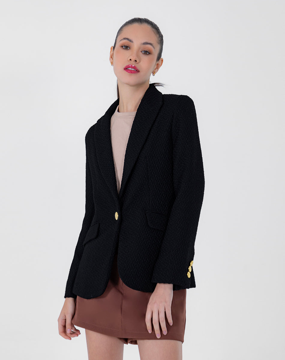 SHYLA | Fitted Single-Button Blazer