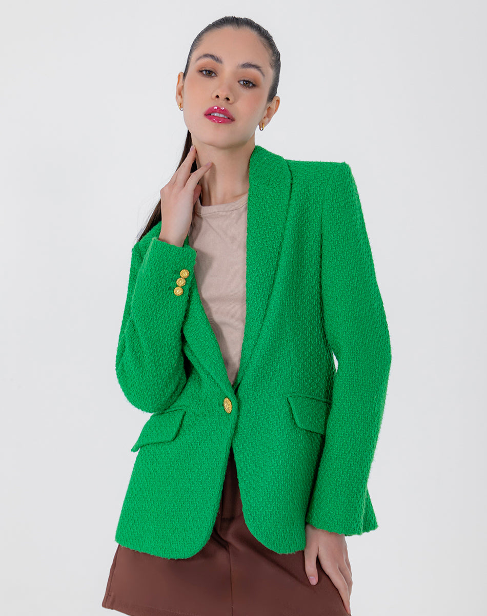 SHYLA | Fitted Single-Button Blazer
