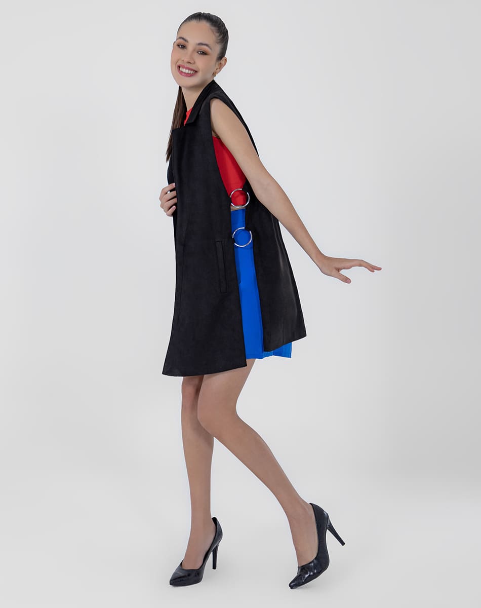 SHYLA | Suede Elegance Long Vest