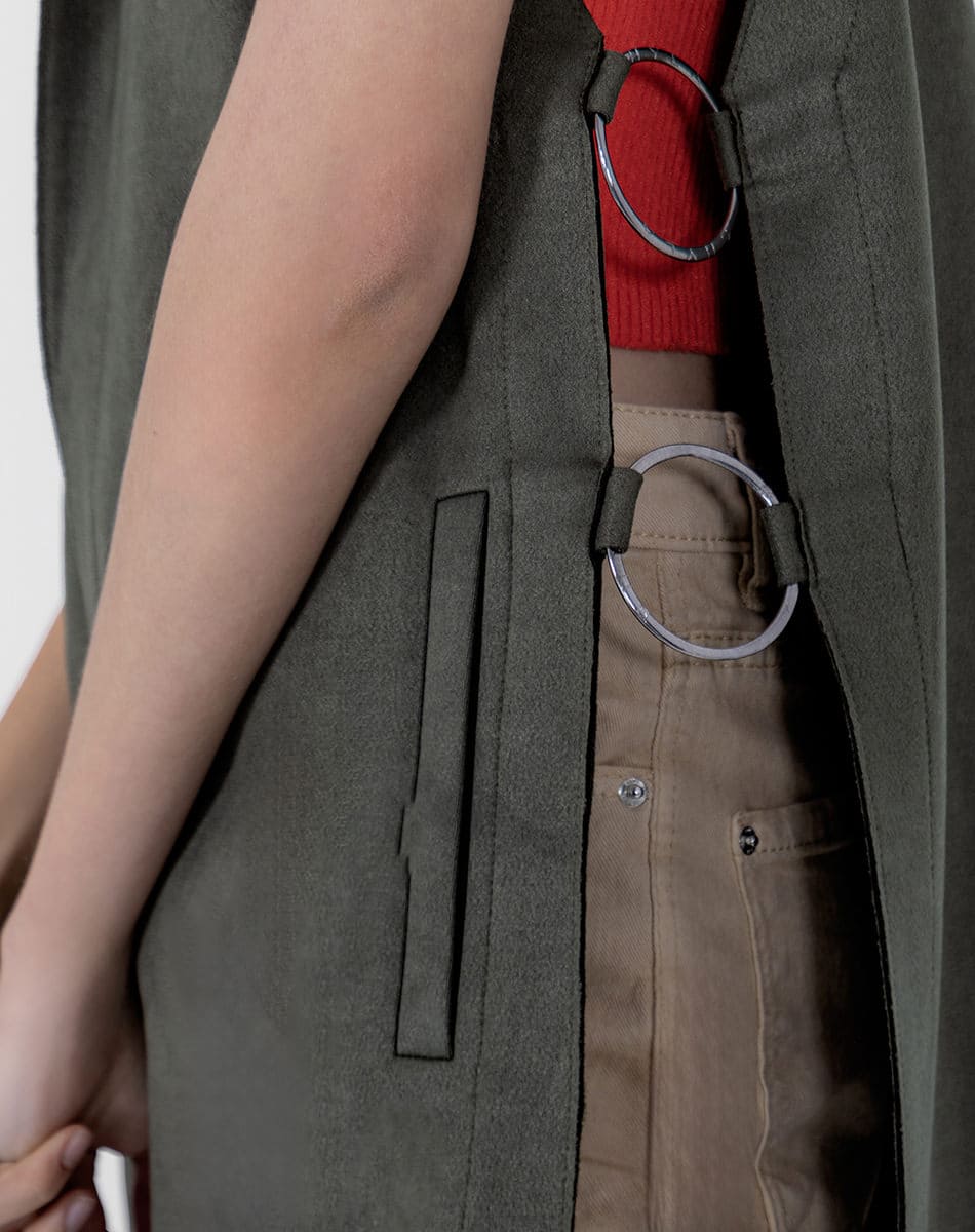 SHYLA | Suede Elegance Long Vest