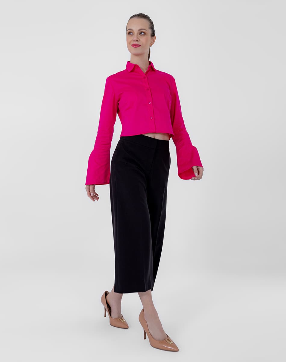 SHYLA | Cropped Flared Pants