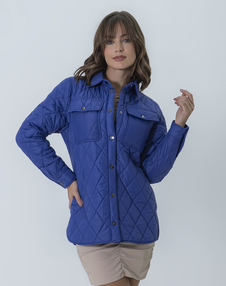 Quilted jacket with Buttons in front