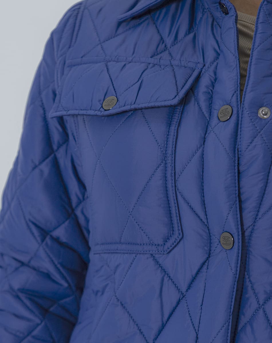 Quilted jacket with Buttons in front