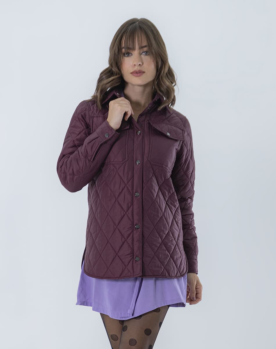 Quilted jacket with Buttons in front
