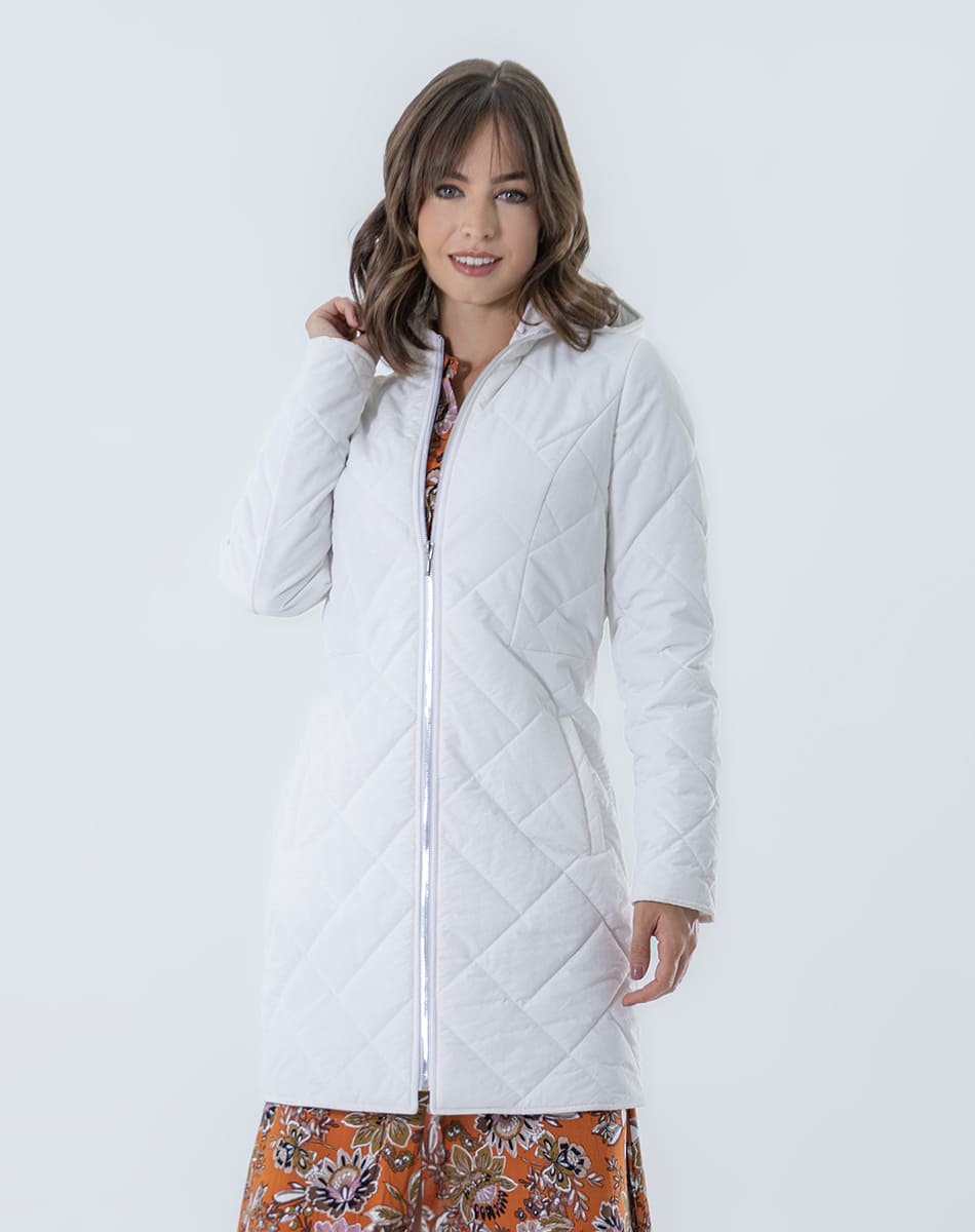 Three Quarter Hooded Jacket