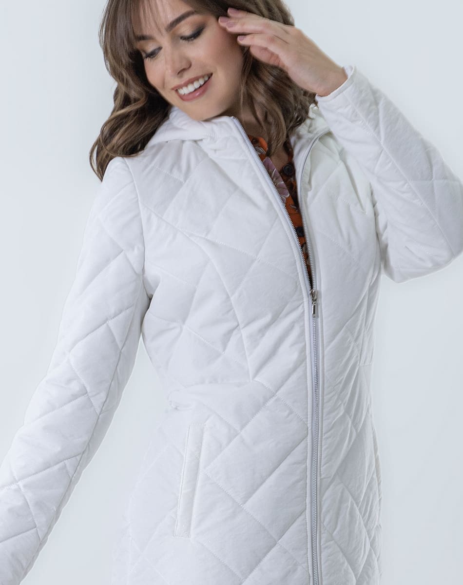 Three Quarter Hooded Jacket
