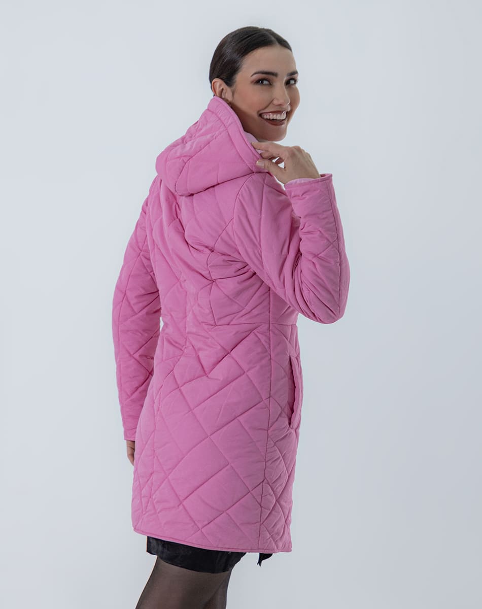 Three Quarter Hooded Jacket