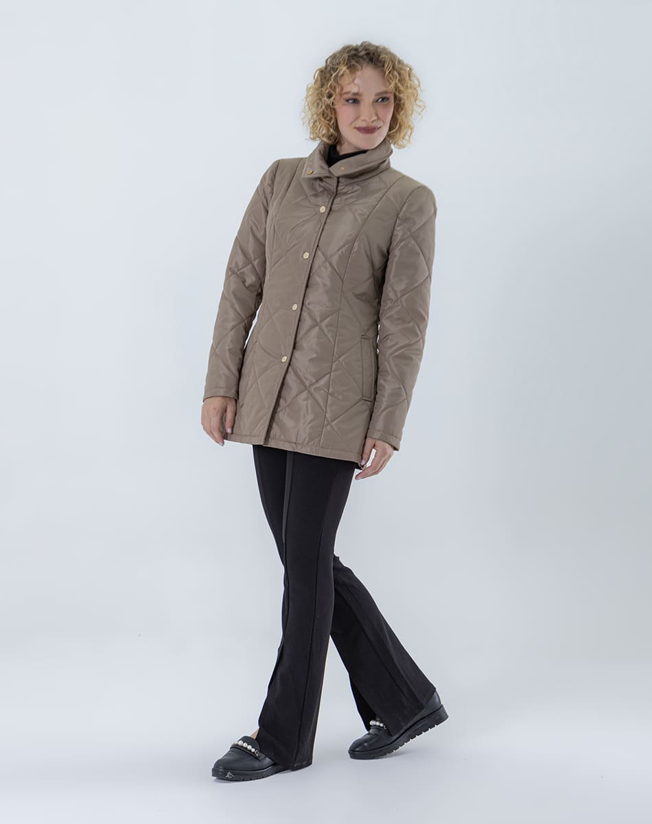 High collar Jacket