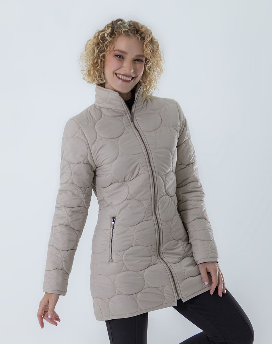 Mao Collar Circular Jacket