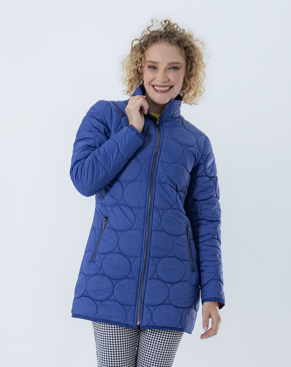 Mao Collar Circular Jacket