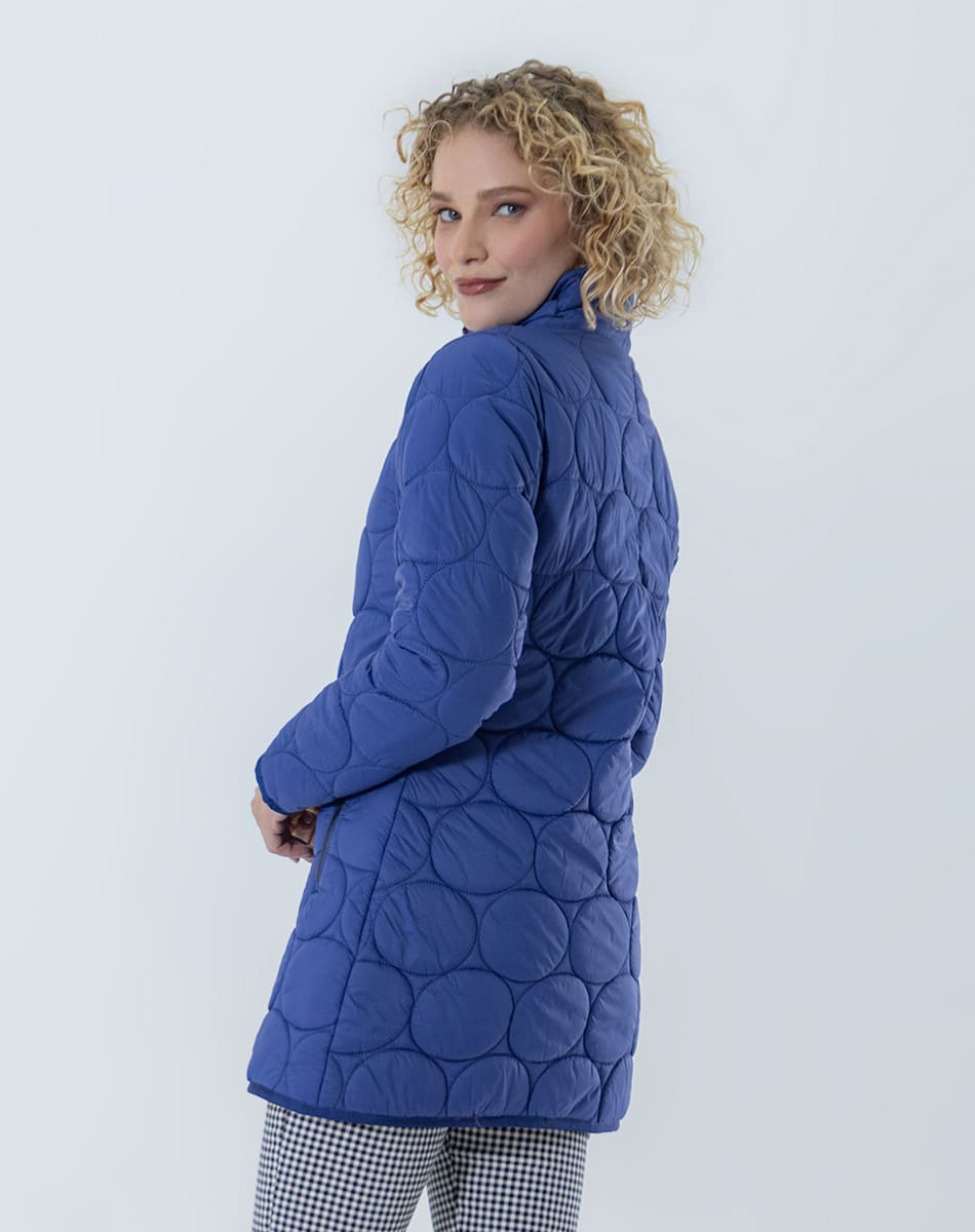 Mao Collar Circular Jacket