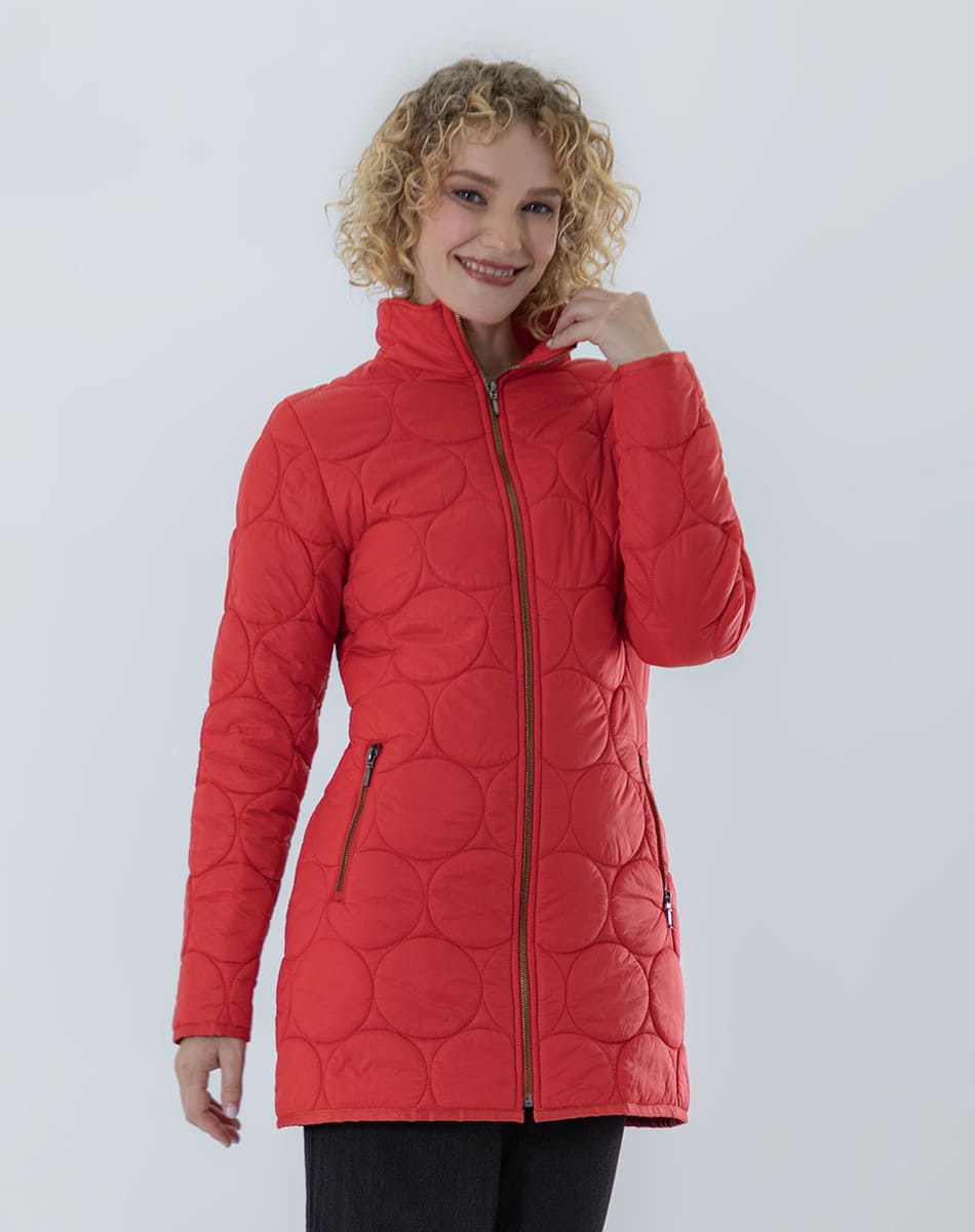 Mao Collar Circular Jacket