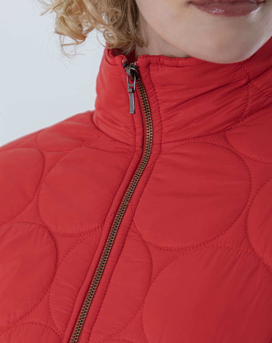 Mao Collar Circular Jacket