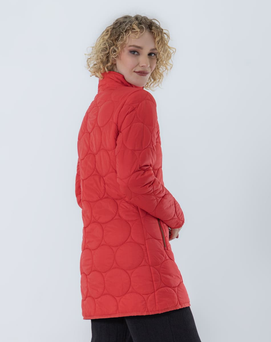 Mao Collar Circular Jacket