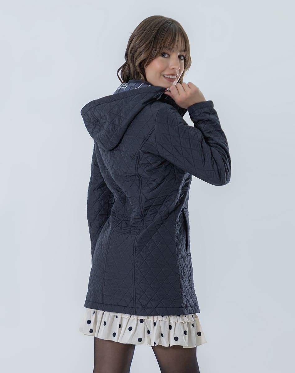 Hooded quilted Jacket