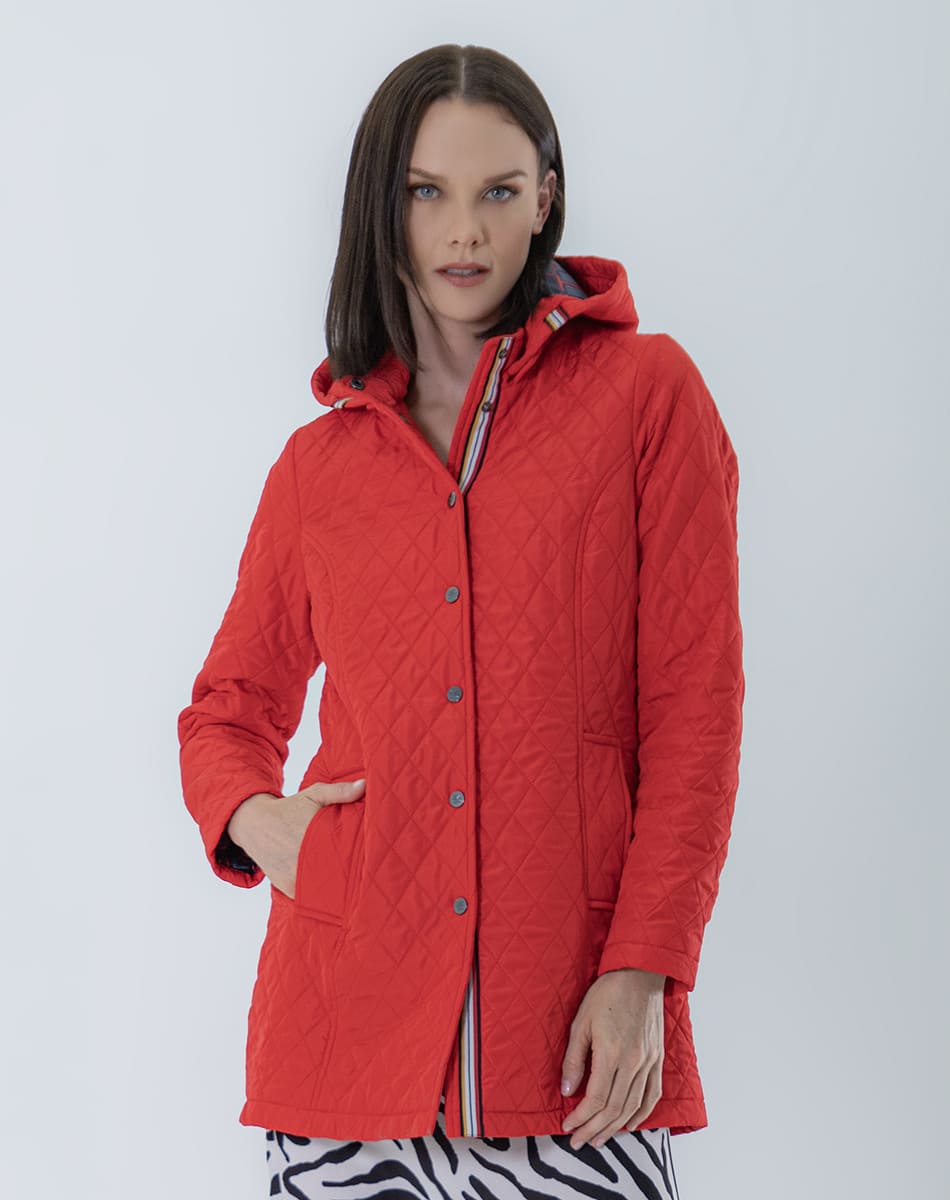 Hooded quilted Jacket