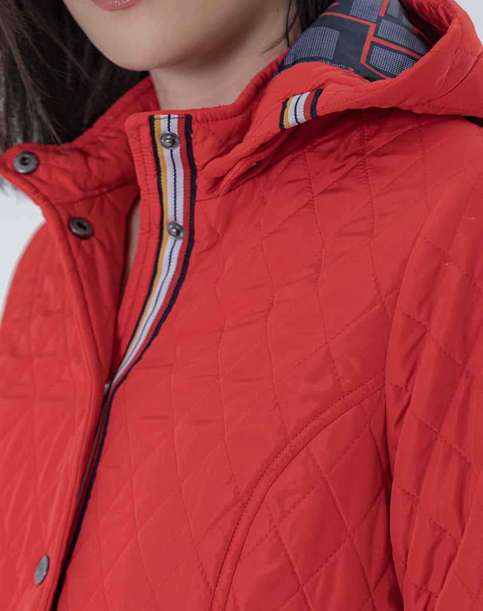 Hooded quilted Jacket