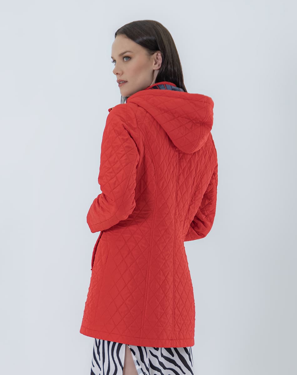 Hooded quilted Jacket