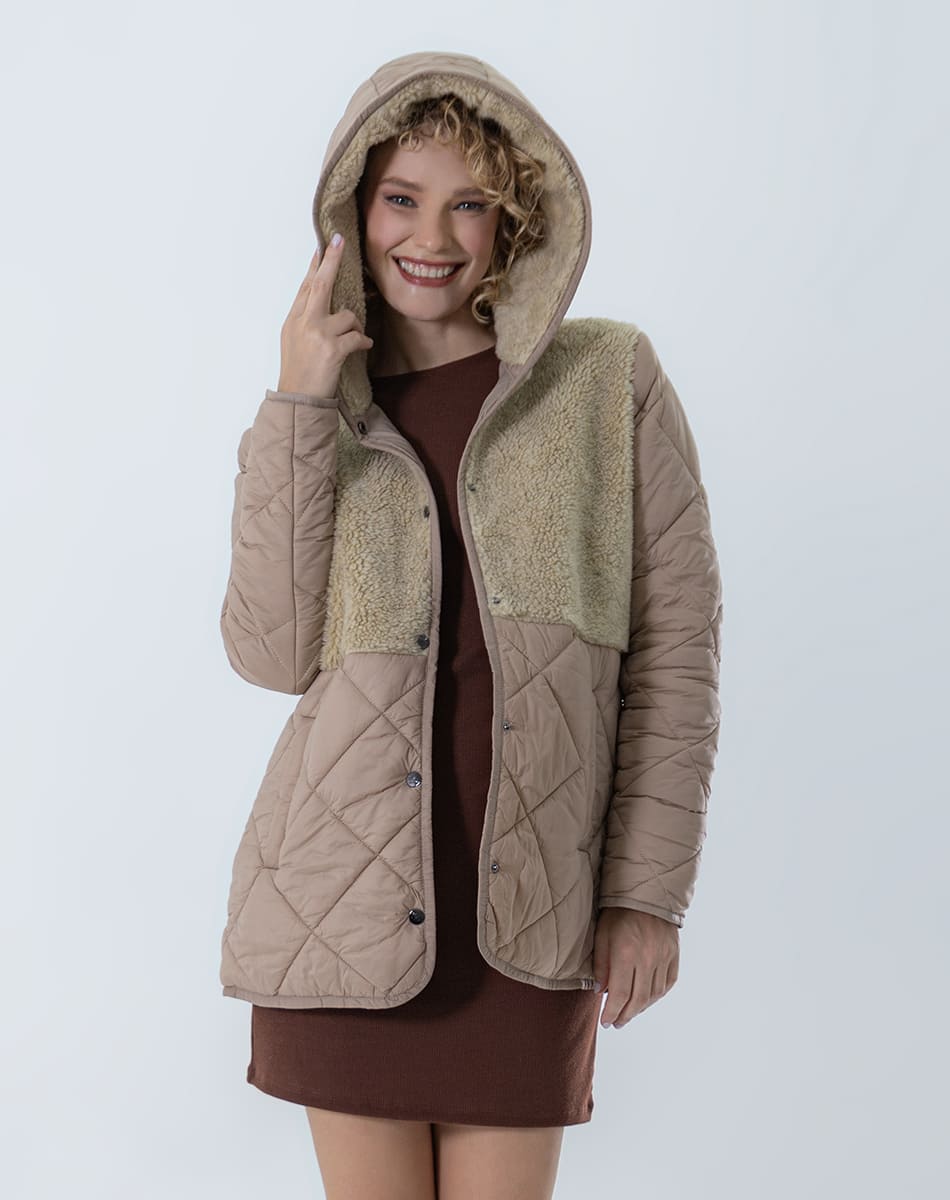 Casual sherpa jacket