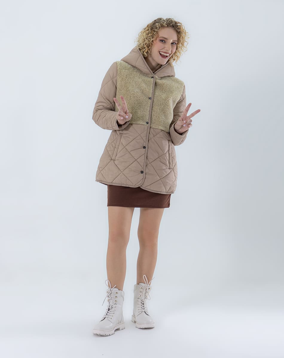 Casual sherpa jacket