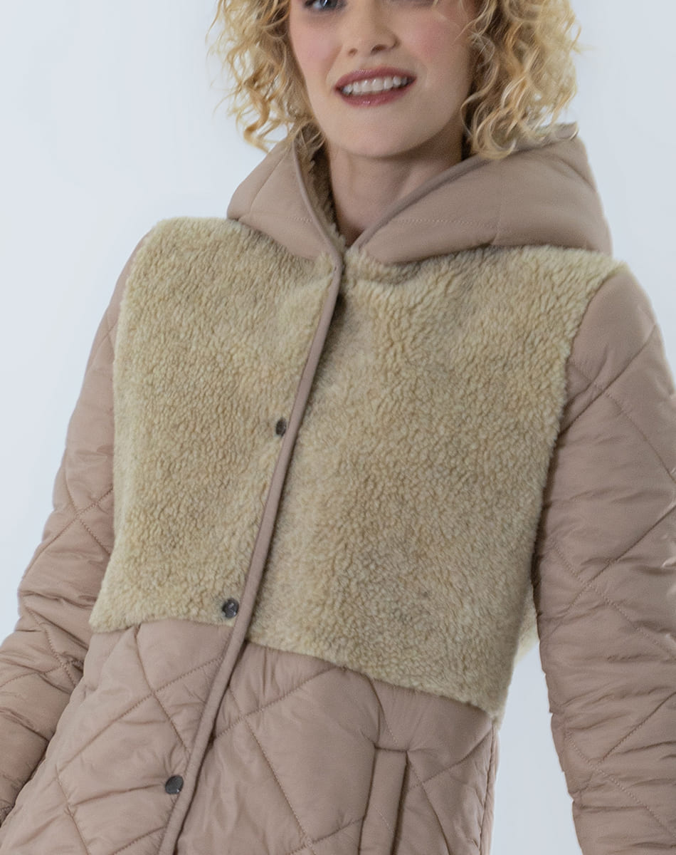 Casual sherpa jacket