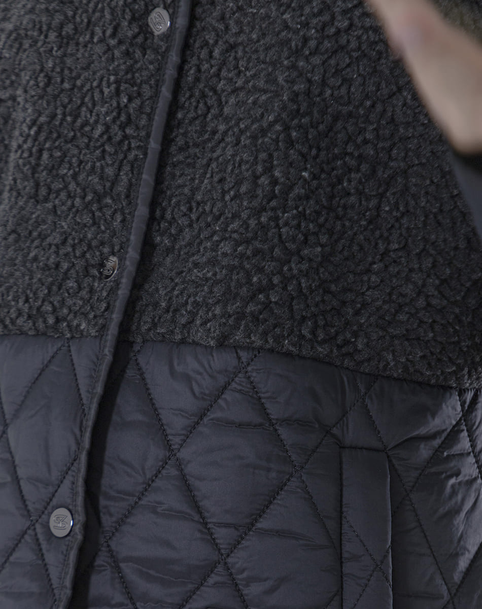 Casual sherpa jacket