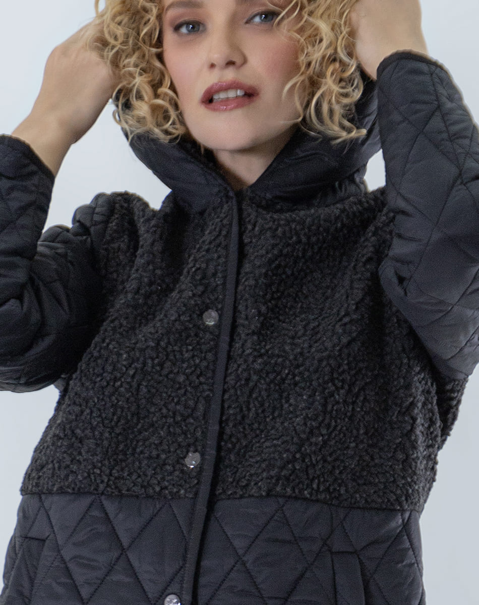 Casual sherpa jacket