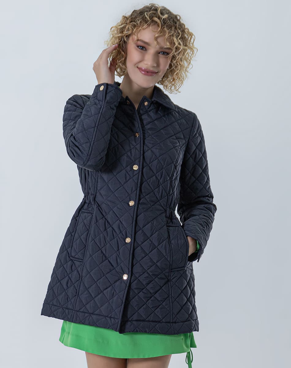 Trendy Button-Front Jacket