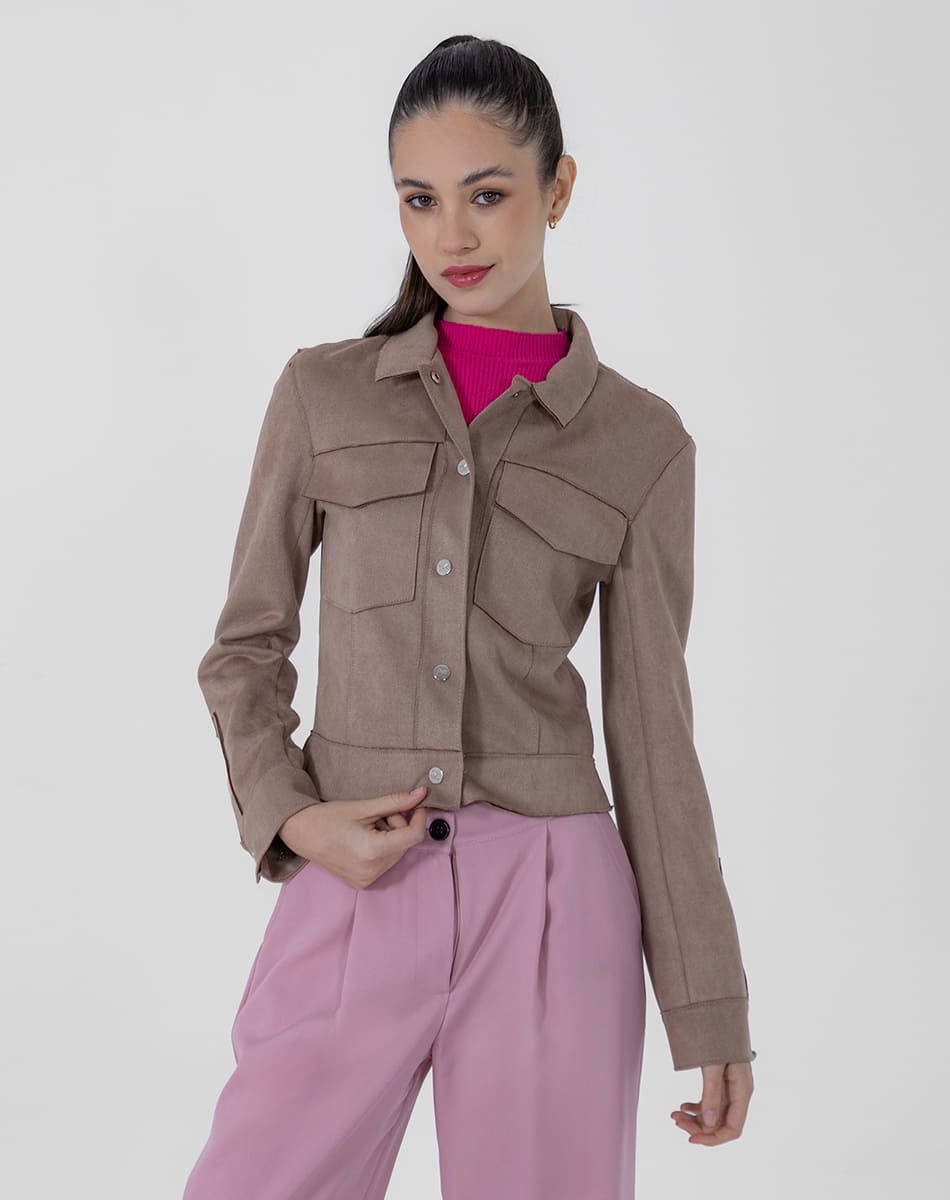 Shyla | Short Suede Jacket