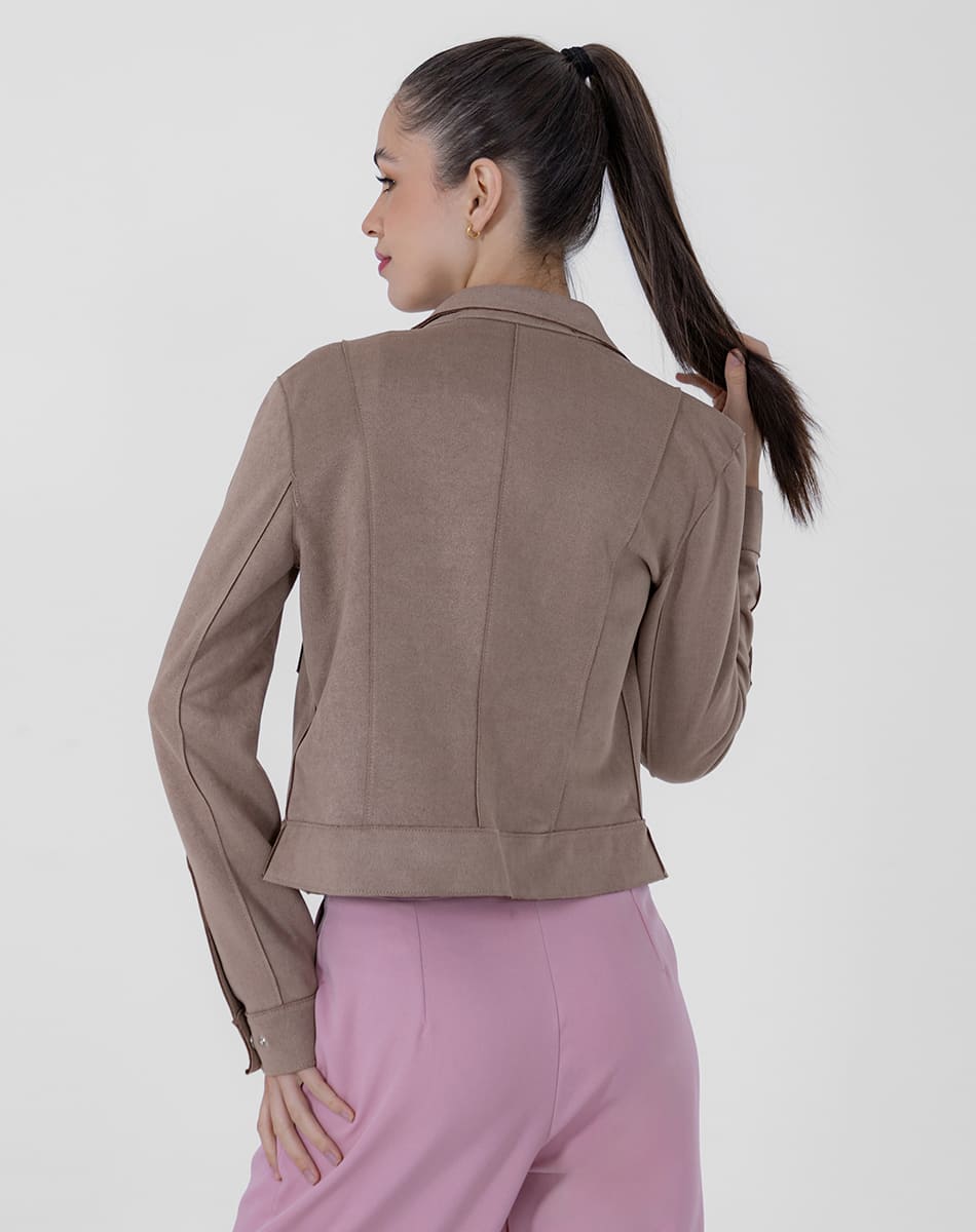 Shyla | Short Suede Jacket