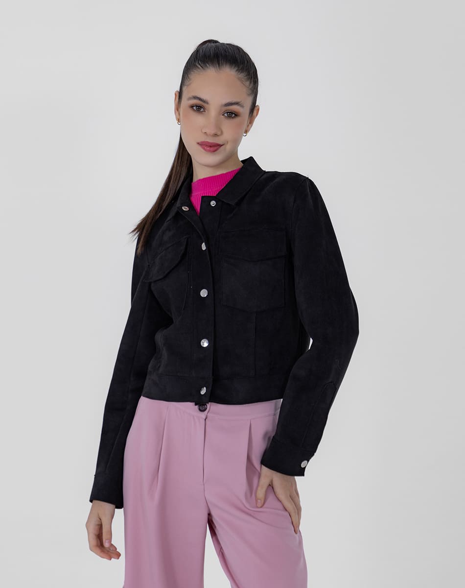 Shyla | Short Suede Jacket