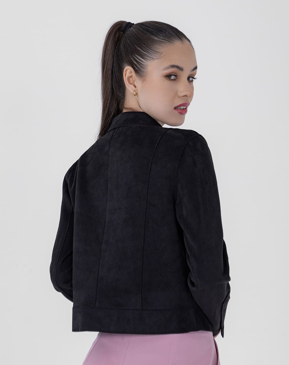 Shyla | Short Suede Jacket