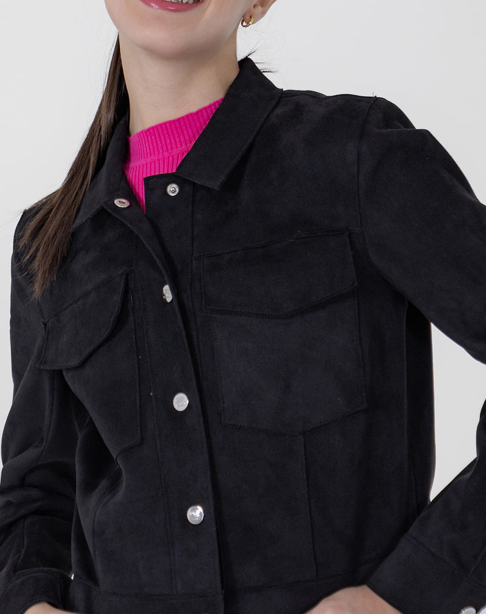 Shyla | Short Suede Jacket