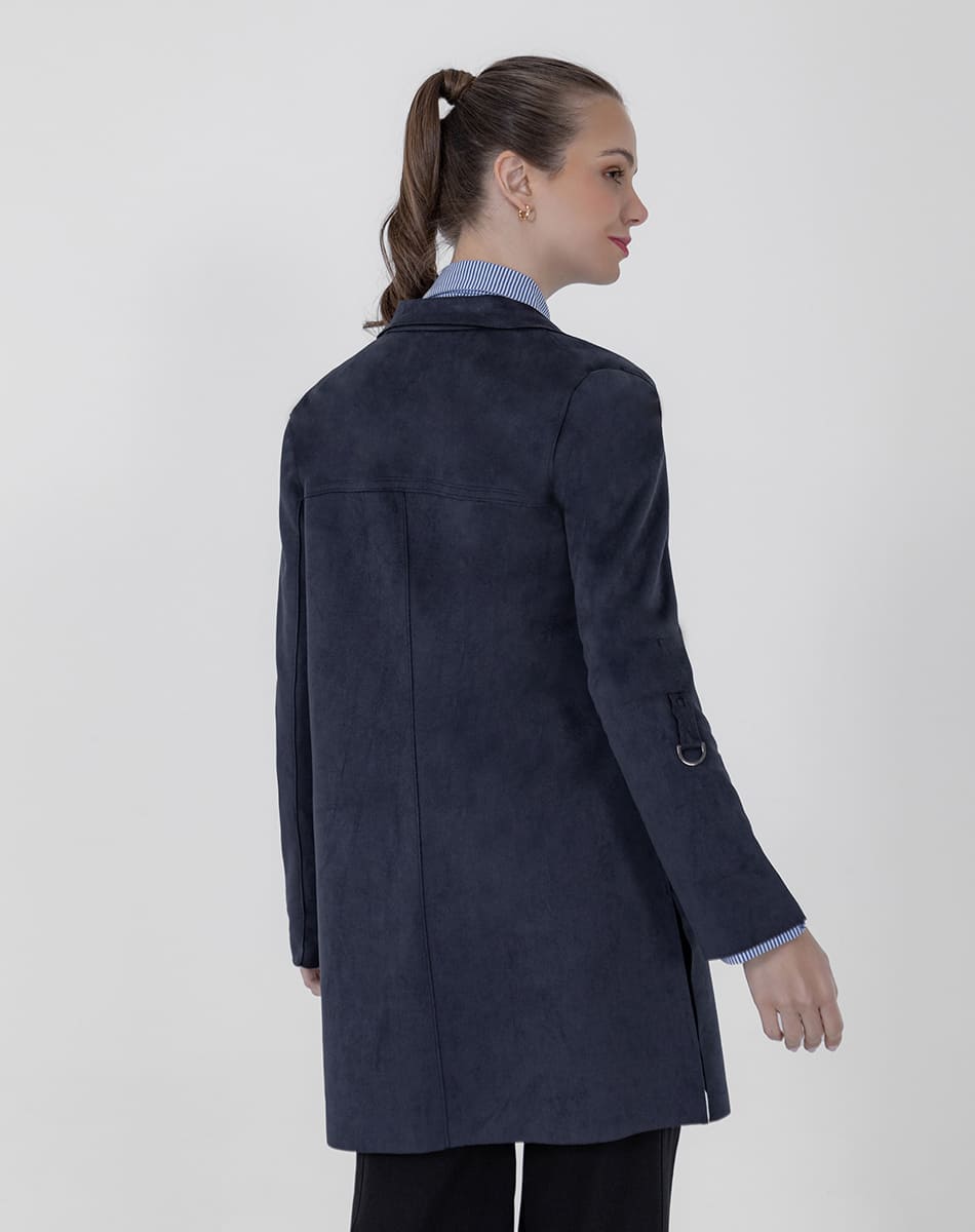 SHYLA | Suede Sophisticate Long Coat