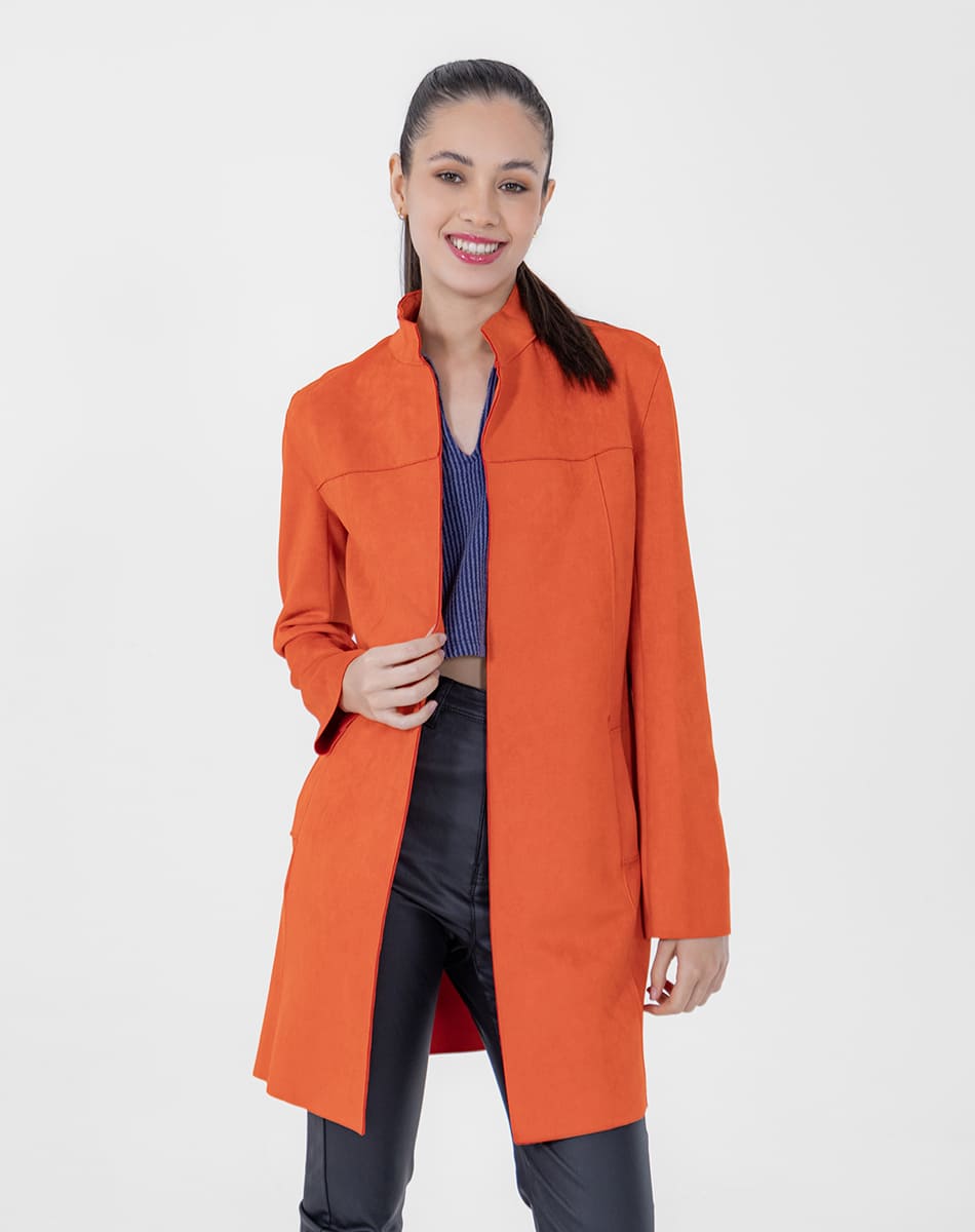 SHYLA | Longline Open-Front Jacket