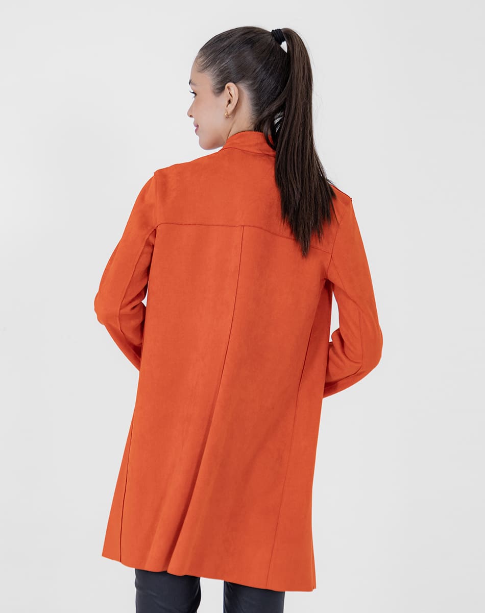 SHYLA | Longline Open-Front Jacket