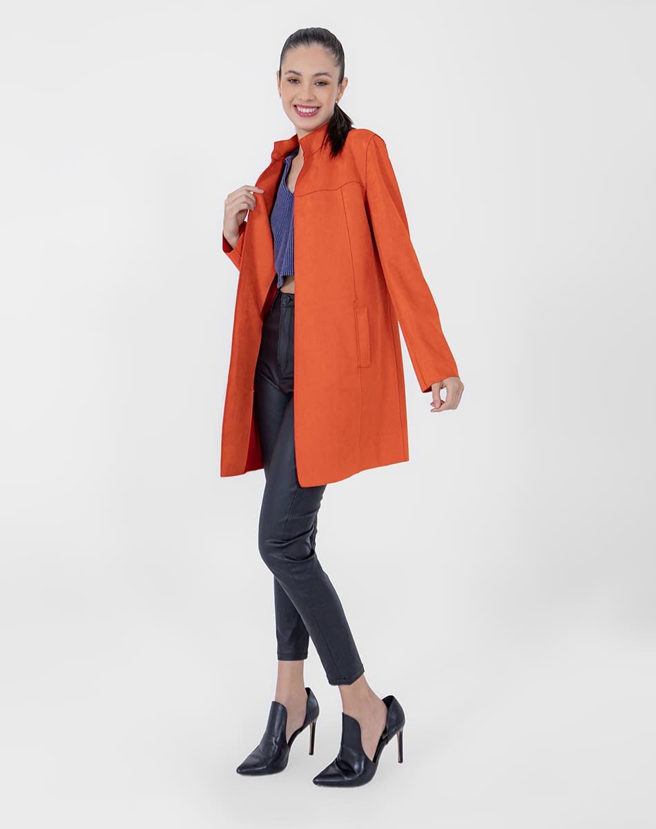 SHYLA | Longline Open-Front Jacket