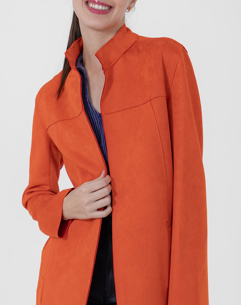 SHYLA | Longline Open-Front Jacket