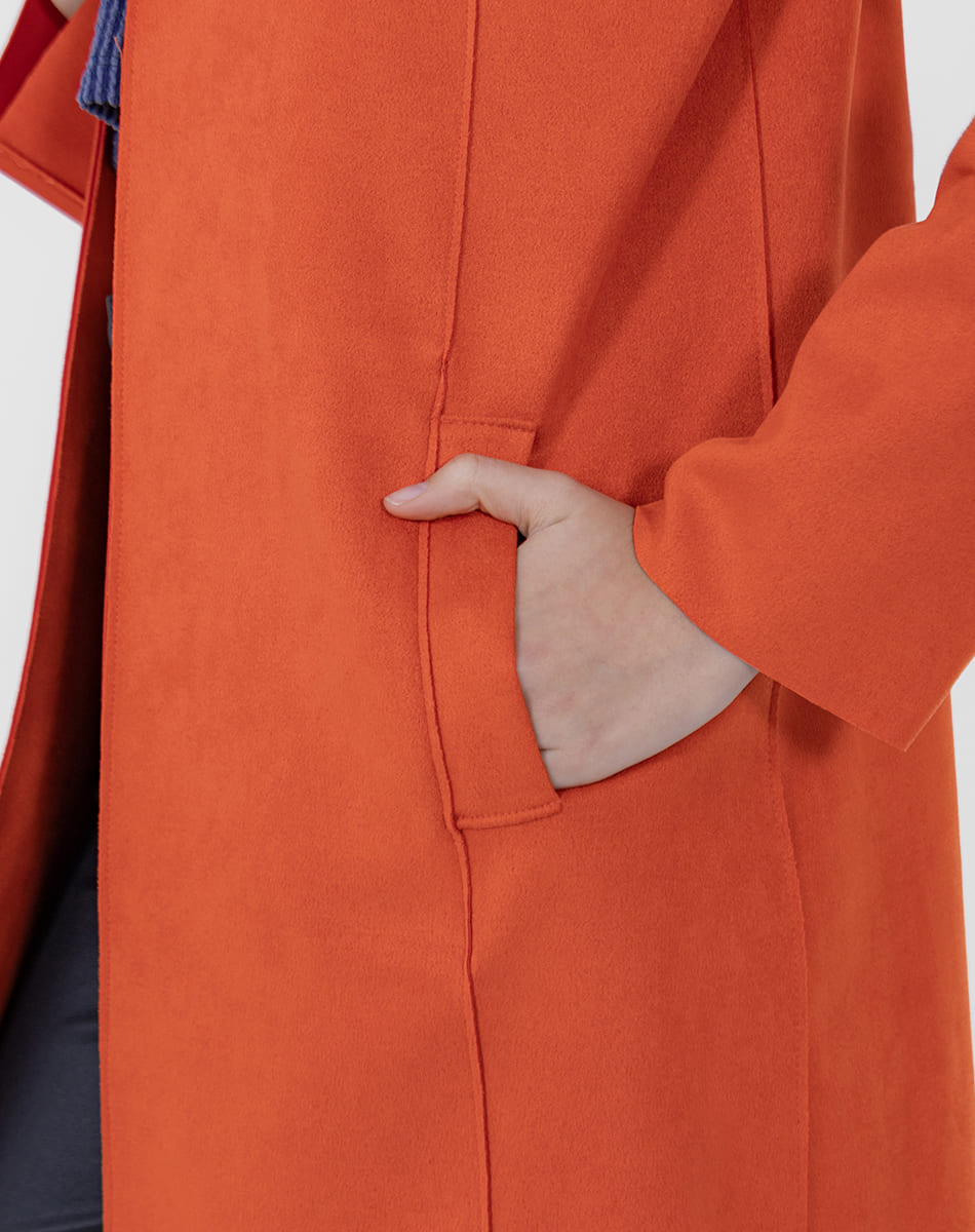 SHYLA | Longline Open-Front Jacket