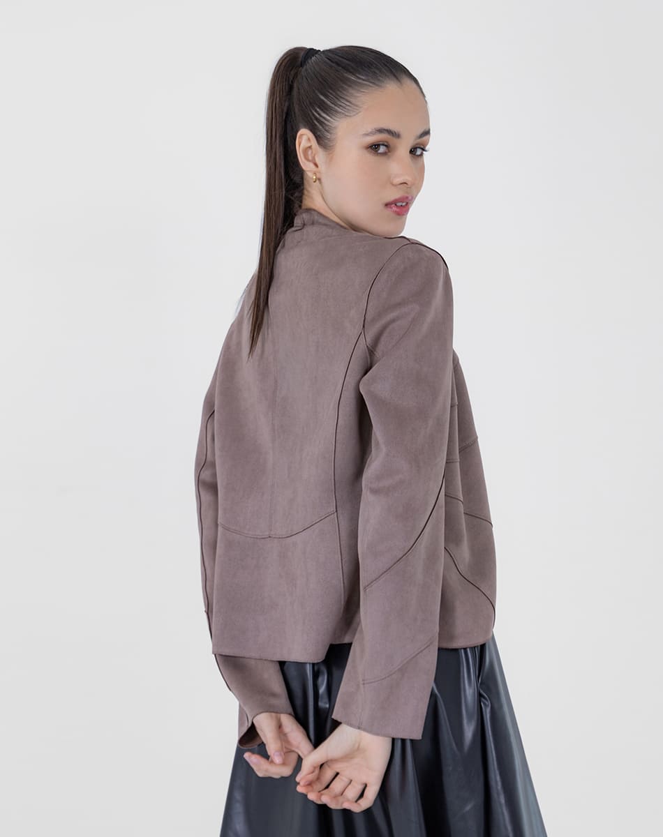 SHYLA | Suede Sophisticate Jacket