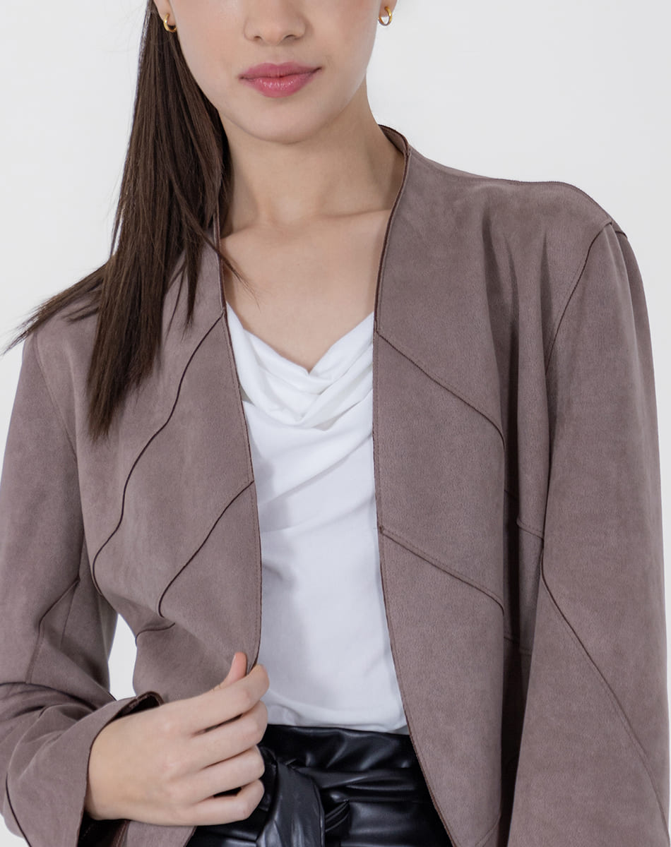 SHYLA | Suede Sophisticate Jacket