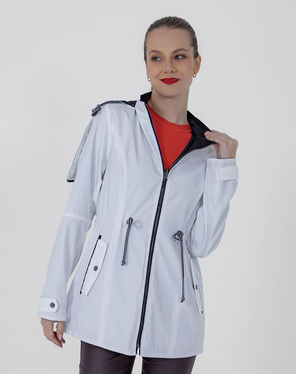 SHYLA | Sporty Double-View Short Trench Coat