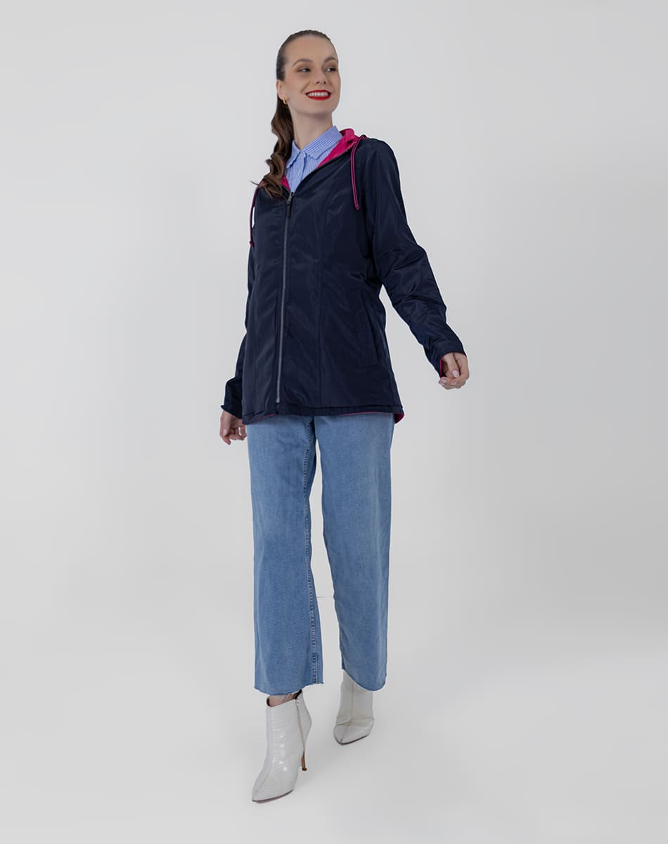 SHYLA | Sporty Double-View Short Trench Coat
