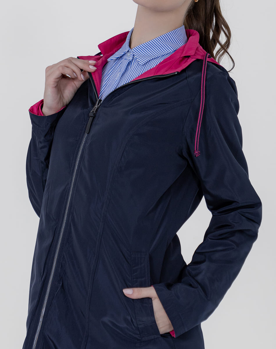 SHYLA | Sporty Double-View Short Trench Coat