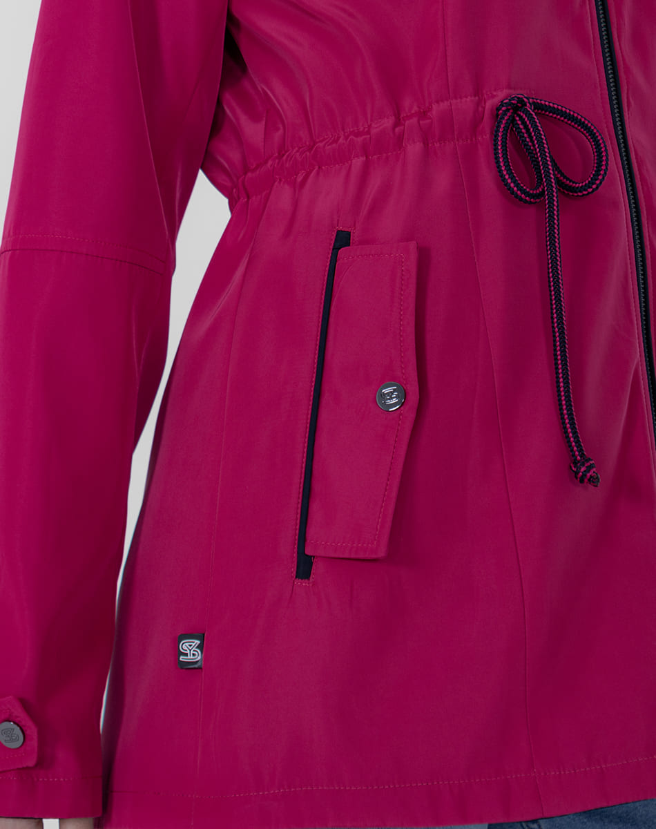 SHYLA | Sporty Double-View Short Trench Coat