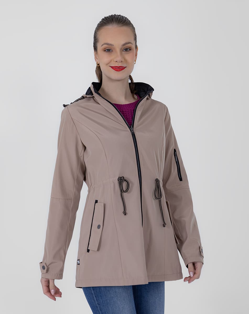 SHYLA | Sporty Double-View Short Trench Coat