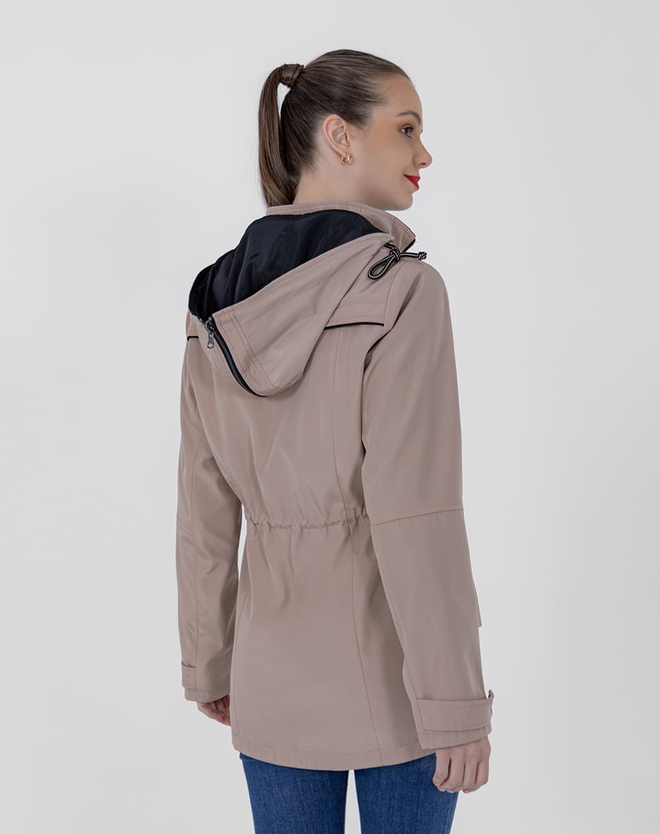 SHYLA | Sporty Double-View Short Trench Coat