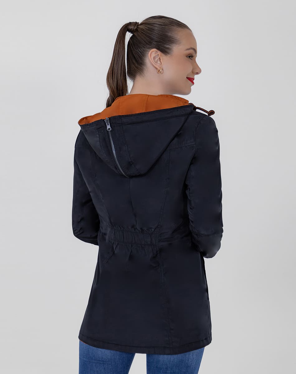 SHYLA | Sporty Double-View Short Trench Coat